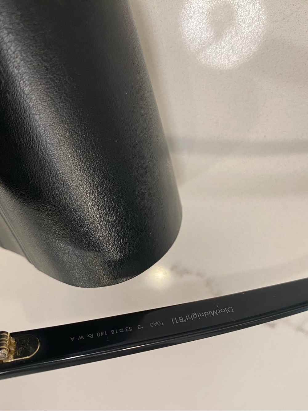 Dior Black Sunglasses with Matching Case - Picture 7 of 9